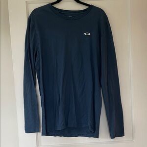 Oakley Men's Deep Blue Long Sleeve Tee